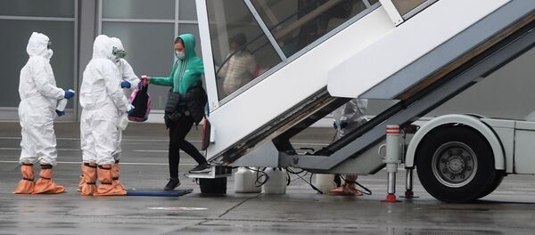 Прибытие рейса из Анталии в Казань Прибытие рейса из Анталии в Казань - Sputnik Кыргызстан