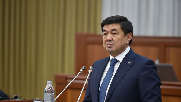 Экс-премьер-министр Мухаммедкалый Абылгазиев. Архивное фото - Sputnik Кыргызстан