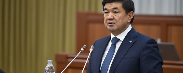 Премьер-министр Мухаммедкалый Абылгазиев - Sputnik Кыргызстан