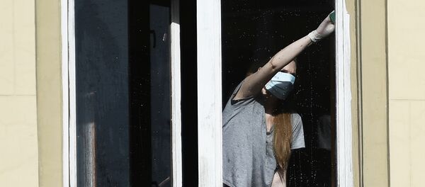 Москва во время режима самоизоляции жителей - Sputnik Кыргызстан