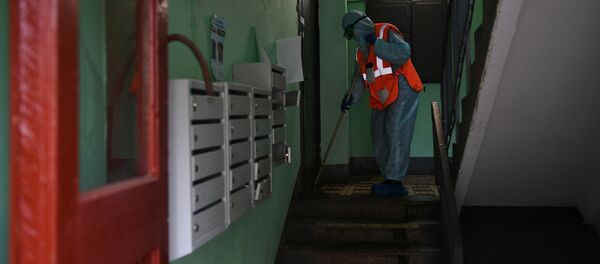 Москва во время режима самоизоляции жителей - Sputnik Кыргызстан