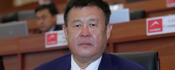 Получивший мандат депутата ЖК от фракции Кыргызстан Шаршенбек Абдыкеримов Получивший мандат депутата ЖК от фракции Кыргызстан Шаршенбек Абдыкеримов - Sputnik Кыргызстан