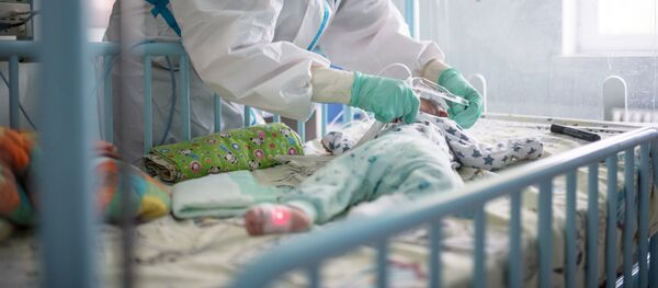 Центр НМИЦ здоровья детей Минздрава РФ, где проходят лечение дети с COVID-19  - Sputnik Кыргызстан