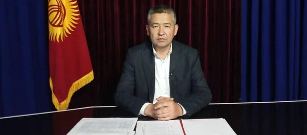 Өкмөттүн Жалал-Абад облусундагы өкүлү Нурболот Мирзахмедов - Sputnik Кыргызстан