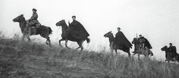 Атчан гвардиячылар. Архив - Sputnik Кыргызстан