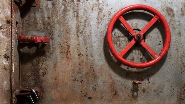 Железная дверь поземного бункера. Архивное фото - Sputnik Кыргызстан