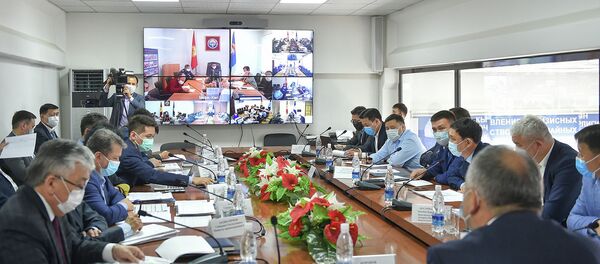 Заседание Республиканского оперативного штаба - Sputnik Кыргызстан