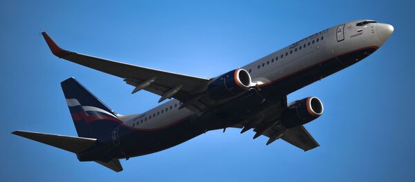 Самолет авиакомпании Аэрофлот совершает взлет. Архивное фото - Sputnik Кыргызстан