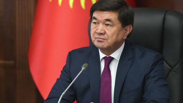 Премьер-министр КР Мухаммедкалый Абылгазиев  - Sputnik Кыргызстан