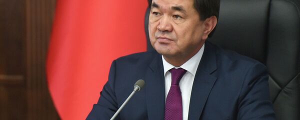 Премьер-министр Мухаммедкалый Абылгазиев - Sputnik Кыргызстан