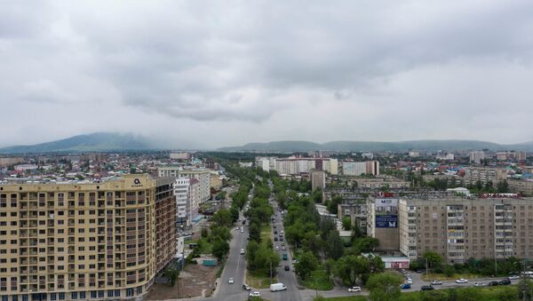 Город Бишкек, вид с дрона. Архивное фото - Sputnik Кыргызстан