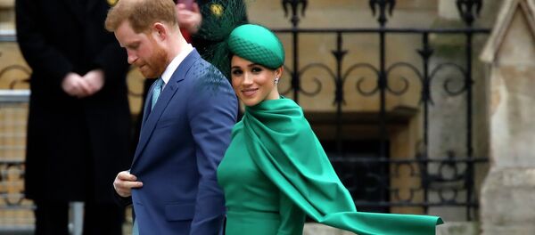 Принц Гарри и Меган Маркл. Архивное фото - Sputnik Кыргызстан