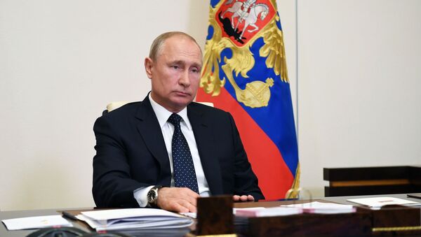 Президент РФ В. Путин принял участие в заседании ВЕЭС в режиме видеоконференции - Sputnik Кыргызстан