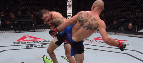 Видео нокаутов рекордсменов по количеству побед в UFC — рейтинг - Sputnik Кыргызстан