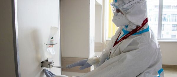 Госпиталь COVID-19 в УКБ №2 Первого МГМУ им. И. М. Сеченова - Sputnik Кыргызстан