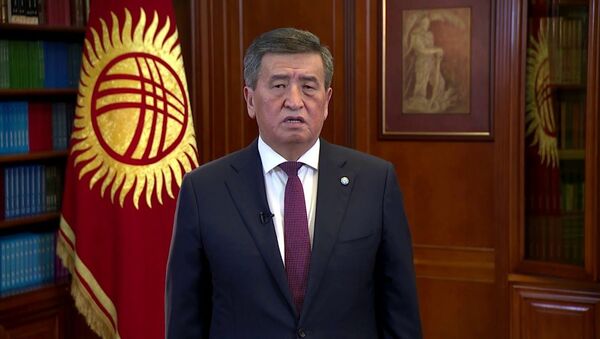 Жээнбеков поздравил кыргызстанцев с Орозо айтом — видео - Sputnik Кыргызстан