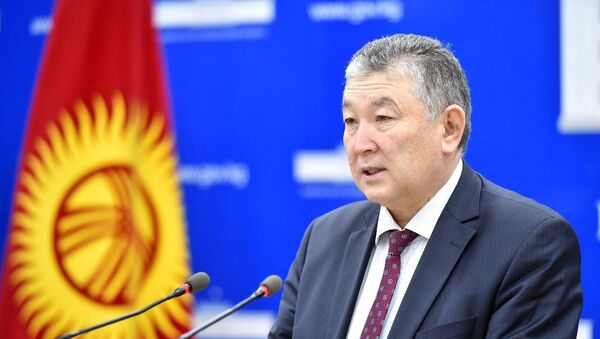 Бывший заместитель министра здравоохранения Нурболот Усенбаев. Архивное фото - Sputnik Кыргызстан