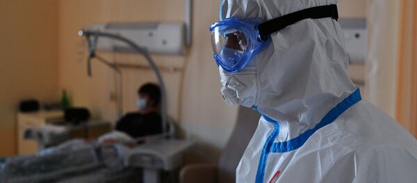 Госпиталь COVID-19 в Центре мозга и нейротехнологий ФМБА России - Sputnik Кыргызстан