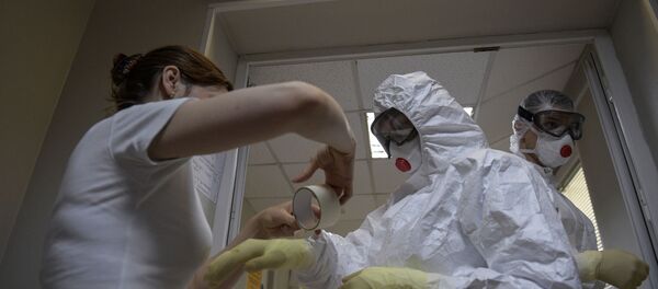 Медицинские работники в госпитале - Sputnik Кыргызстан