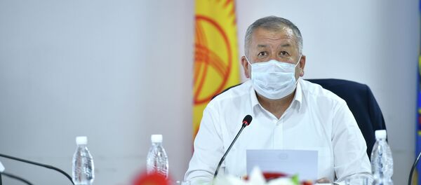 Кыргыз Республикасынын биринчи вице-премьер-министри Кубатбек Боронов Республикалык штабдын жыйынында. Архив Кыргыз Республикасынын биринчи вице-премьер-министри Кубатбек Боронов Республикалык штабдын жыйынында. Архив - Sputnik Кыргызстан