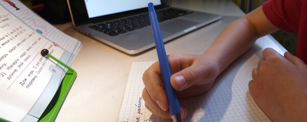 Дистанционное обучение школьников - Sputnik Кыргызстан