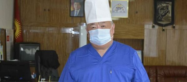 Республикалык жугуштуу оорулар клиникалык ооруканасынын жетекчиси Гүлжигит Аалиев Республикалык жугуштуу оорулар клиникалык ооруканасынын жетекчиси Гүлжигит Аалиев - Sputnik Кыргызстан