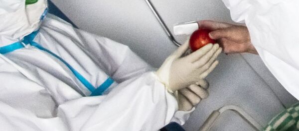 Госпиталь COVID-19 в УКБ №2 Первого МГМУ им. И. М. Сеченова - Sputnik Кыргызстан