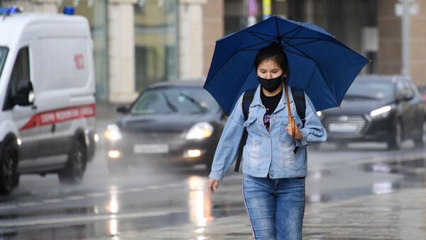 Дождь в Москве - Sputnik Кыргызстан