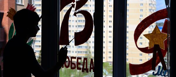 Всероссийская акция Окна Победы - Sputnik Кыргызстан