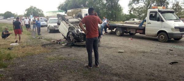 Крупное ДТП в Канте - Sputnik Кыргызстан