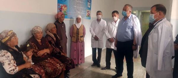 Визит первого вице-премьера Кубатбека Боронова Баткенской области - Sputnik Кыргызстан