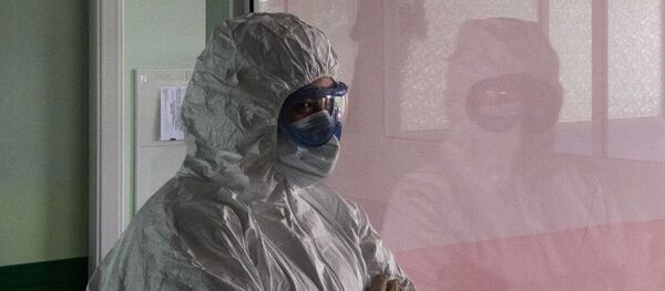 Лечение детей с COVID-19 в ГБУЗ ДГКБ им. З.А. Башляевой Лечение детей с COVID-19 в ГБУЗ ДГКБ им. З.А. Башляевой - Sputnik Кыргызстан