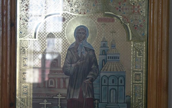 Одна из похищенных икон Ксения Петербургская  - Sputnik Кыргызстан