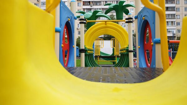 Детские игровые площадки в Москве - Sputnik Кыргызстан