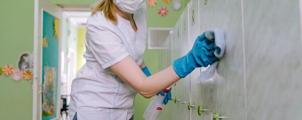 Работа дежурного детского сада в Иванове - Sputnik Кыргызстан