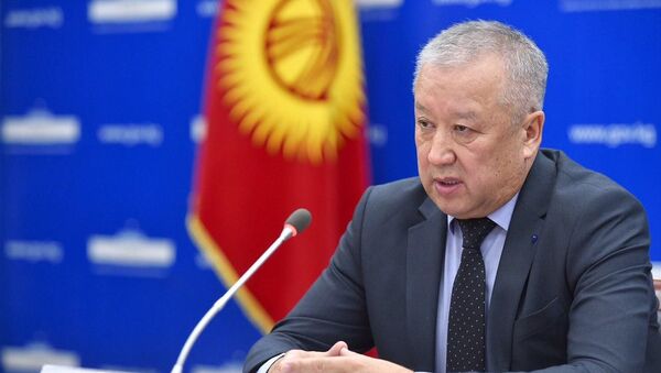 Директор Агентства гражданской авиации КР Курманбек Акышев - Sputnik Кыргызстан