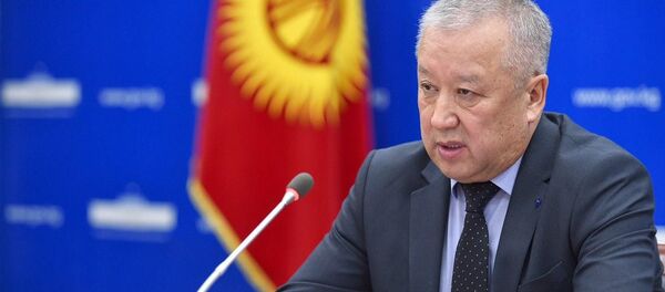Директор Агентства гражданской авиации КР Курманбек Акышев - Sputnik Кыргызстан