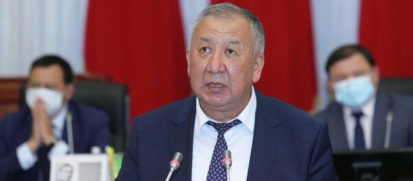 Первый вице-премьер-министр КР Кубатбек Боронов Первый вице-премьер-министр КР Кубатбек Боронов - Sputnik Кыргызстан