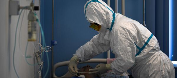 Госпиталь COVID-19 в ЦИТО им. Н. Н. Приорова - Sputnik Кыргызстан