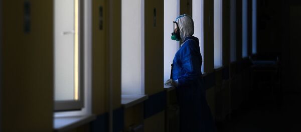 Госпиталь COVID-19 в ЦИТО им. Н. Н. Приорова Госпиталь COVID-19 в ЦИТО им. Н. Н. Приорова - Sputnik Кыргызстан
