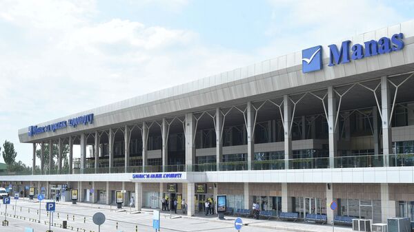 Здание международного аэропорта Манас. Архивное фото - Sputnik Кыргызстан