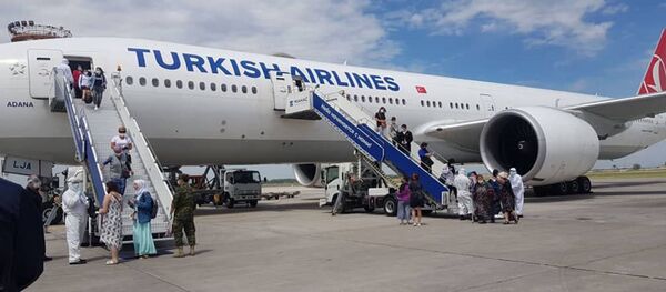 Возвращение граждан Кыргызстана из Турции - Sputnik Кыргызстан