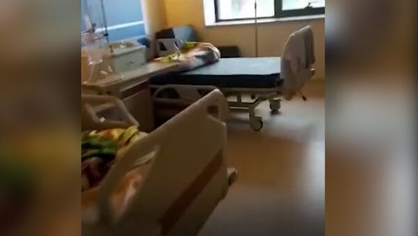 Видео из кыргызско-турецкой больницы в Бишкеке, где лечат больных COVID - Sputnik Кыргызстан