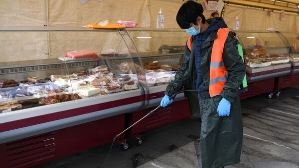 Возобновление работы продовольственных  ярмарок выходного дня - Sputnik Кыргызстан