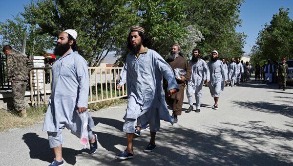 Освобождение заключенных талибов в Афганистане - Sputnik Кыргызстан