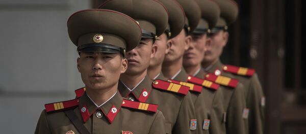 Солдаты Корейской народной армии (КНА) - Sputnik Кыргызстан