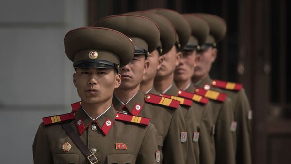 Солдаты Корейской народной армии (КНА) - Sputnik Кыргызстан