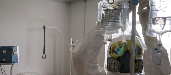 Госпиталь COVID-19 в Черкесске - Sputnik Кыргызстан