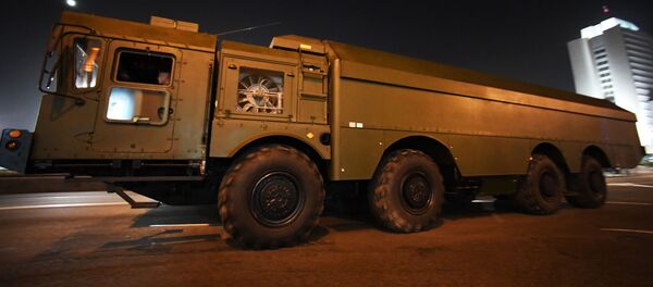 Береговой ракетный комплекс Бастион во время репетиции военной техники. Архивное фото - Sputnik Кыргызстан