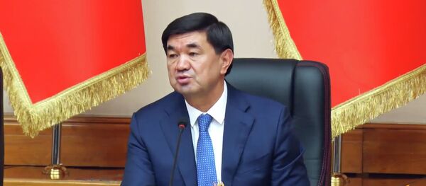 Как Абылгазиев провел прощальное заседание — видео - Sputnik Кыргызстан